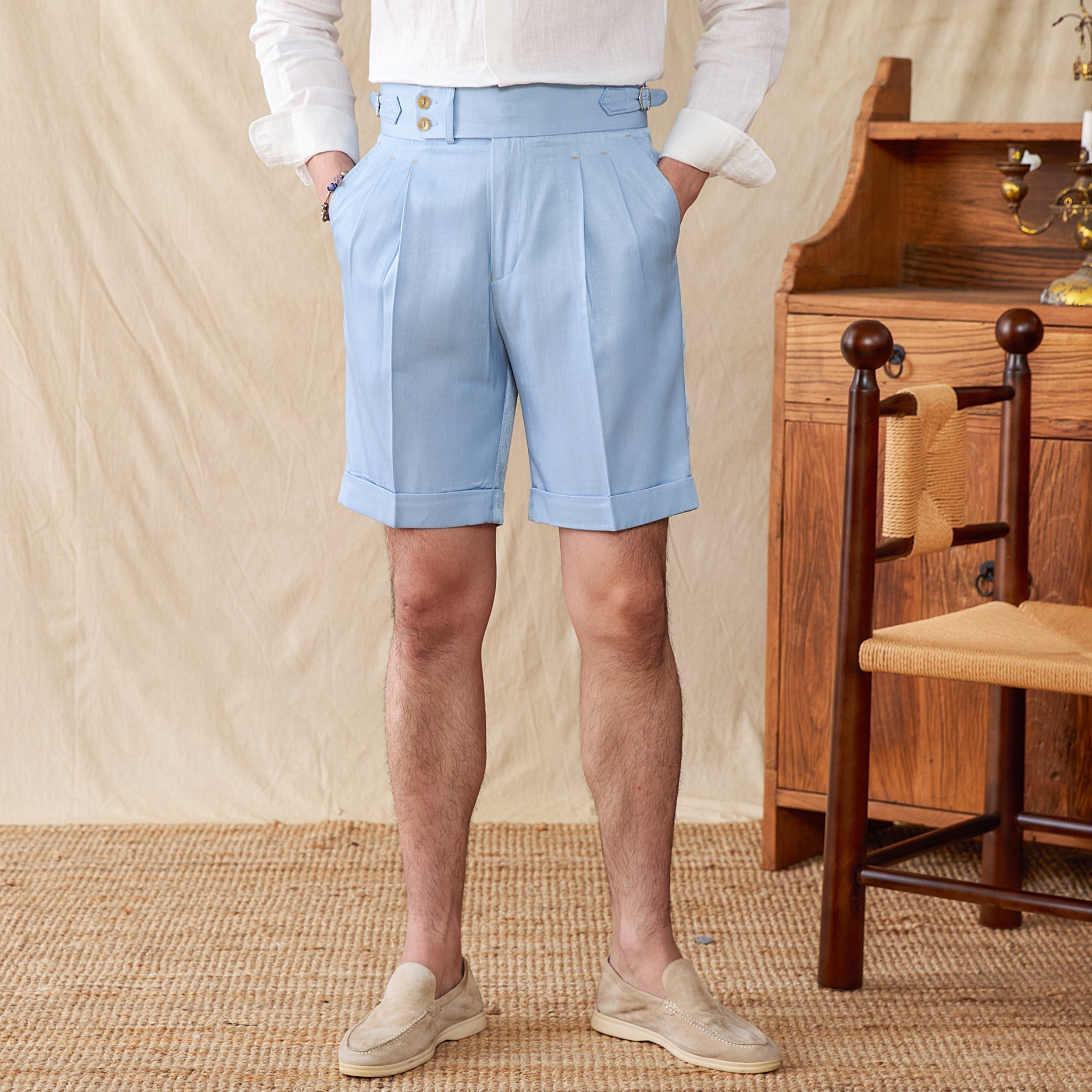 Saville Cotton Shorts