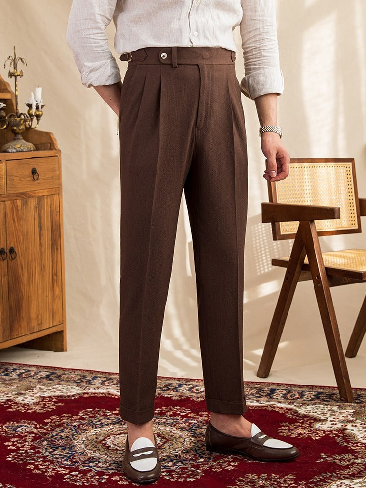 Monte Carlo Seersucker Trousers