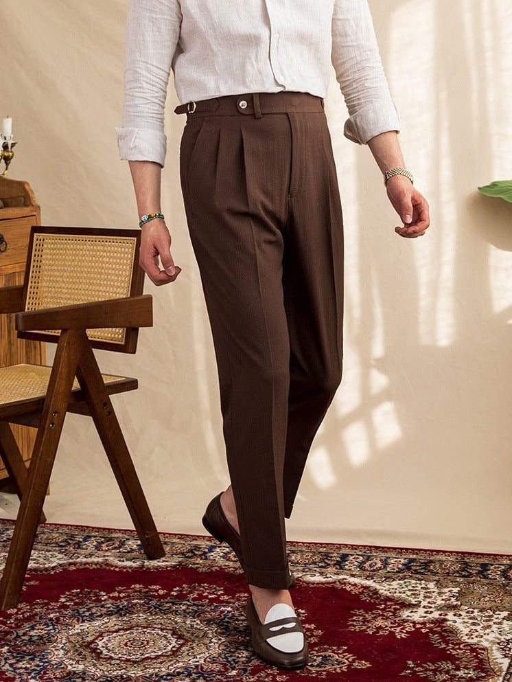 Monte Carlo Seersucker Trousers