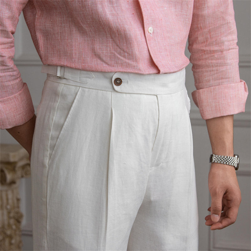 Riviera Linen Trousers