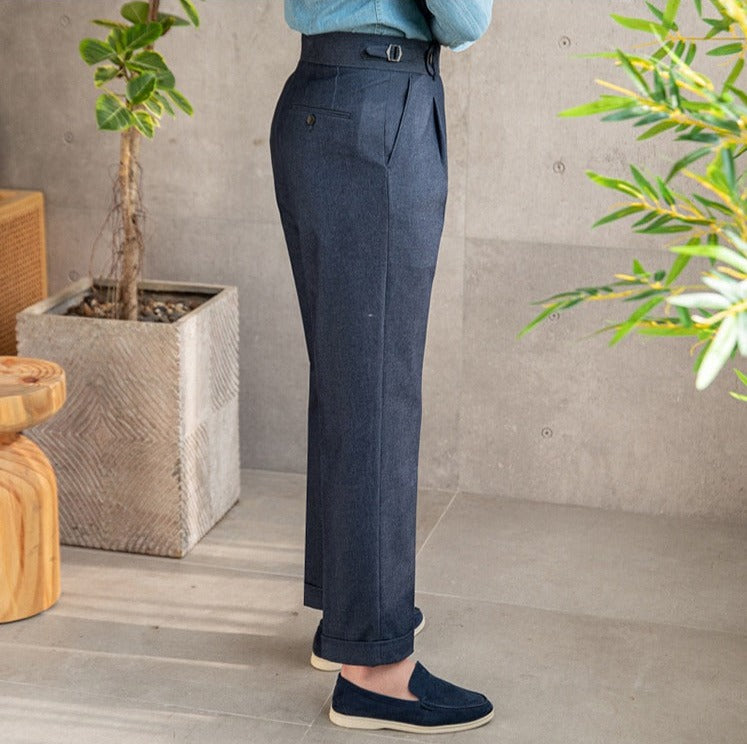 Palma Cotton Twill Trousers