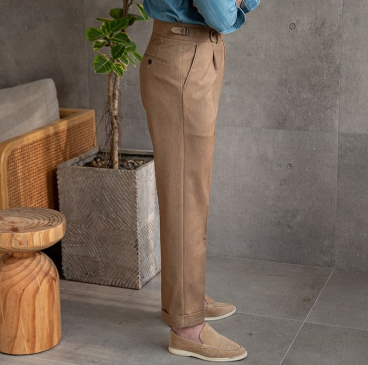 Palma Cotton Twill Trousers