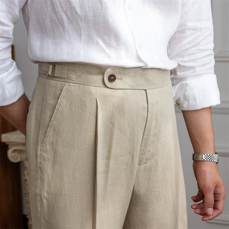 Riviera Linen Trousers