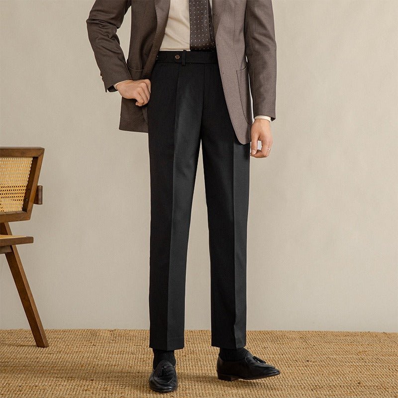 Brunello Herringbone Trousers