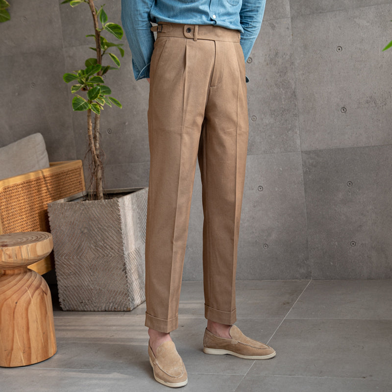 Palma Cotton Twill Trousers